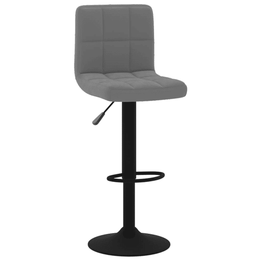 vidaXL Bancos de bar 2 pcs veludo cinzento-escuro