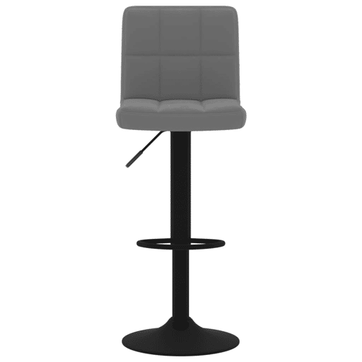 vidaXL Bancos de bar 2 pcs veludo cinzento-escuro