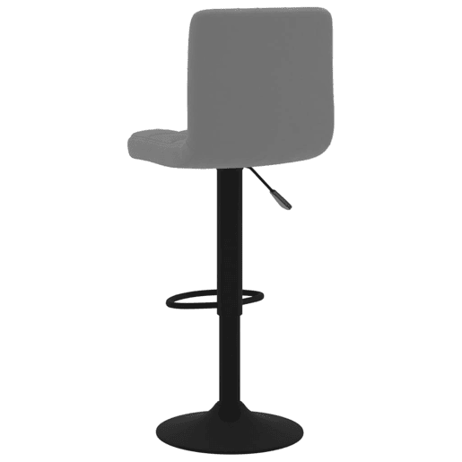 vidaXL Bancos de bar 2 pcs veludo cinzento-escuro
