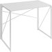 Escritorio de Ordenador Plegable, Modelo PRACTIC 100x50 Escritorio de Ordenador Plegable, Modelo PRACTIC 100x50 Blanco