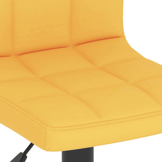 vidaXL Bancos de bar 2 pcs tecido amarelo mostarda vidaXL Bancos de bar 2 pcs tecido amarelo mostarda