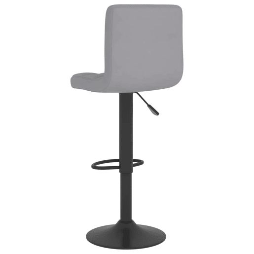 vidaXL Bancos de bar 2 pcs tecido cinzento-claro vidaXL Bancos de bar 2 pcs tecido cinzento-claro