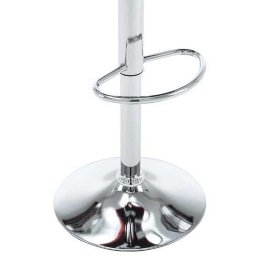 vidaXL Bancos de bar 2 pcs couro artificial cor creme vidaXL Bancos de bar 2 pcs couro artificial cor creme