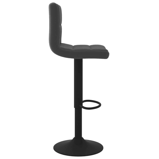 vidaXL Bancos de bar 2 pcs veludo preto vidaXL Bancos de bar 2 pcs veludo preto