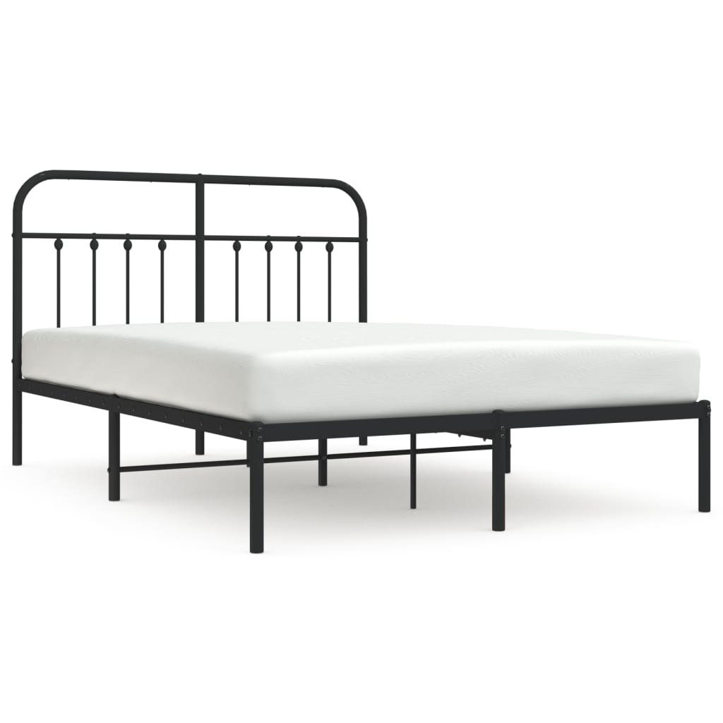 Estructura de cama 150x200 Negro