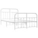Estructura de cama 120x190 Estructura de cama 120x190 Blanco