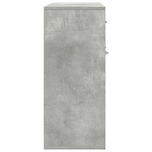 vidaXL Aparador 88x30x70 cm contraplacado cinzento cimento vidaXL Aparador 88x30x70 cm contraplacado cinzento cimento