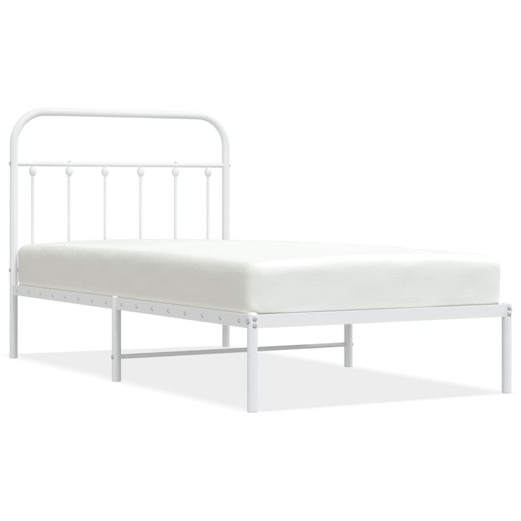 Estructura de cama 100x190 Blanco