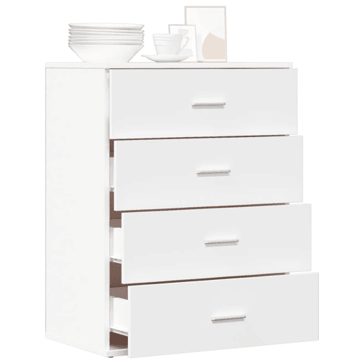 vidaXL Aparador 60x39x80 cm derivados de madeira branco