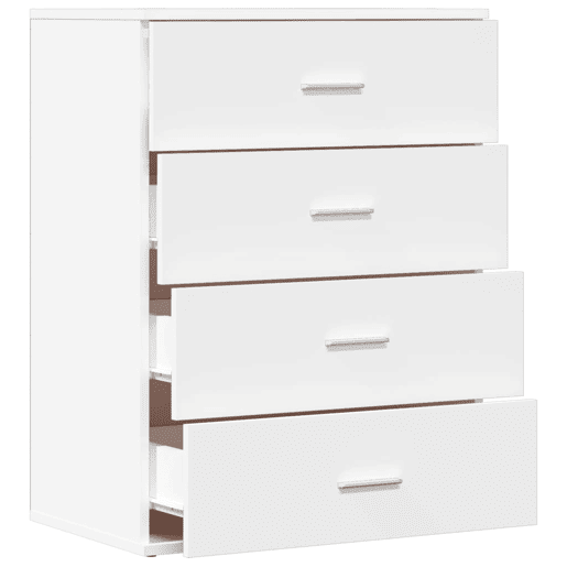 vidaXL Aparador 60x39x80 cm derivados de madeira branco