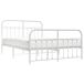 Estructura de cama 135x190 Estructura de cama 135x190 Blanco