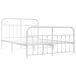 Estructura de cama 135x190 Estructura de cama 135x190 Blanco
