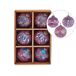 Beliani Guirnaldas de navidad ASTRAL Beliani Guirnaldas de navidad ASTRAL Rosa