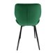 2x Silla tapizada capitoné de terciopelo SJ.17 2x Silla tapizada capitoné de terciopelo SJ.17 Gris