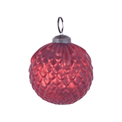 Conjunto de 6 bolas ARGENTIN Vidro Vermelho Conjunto de 6 bolas ARGENTIN Vidro Vermelho