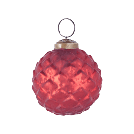 Conjunto de 6 bolas ARGENTIN Vidro Vermelho Conjunto de 6 bolas ARGENTIN Vidro Vermelho