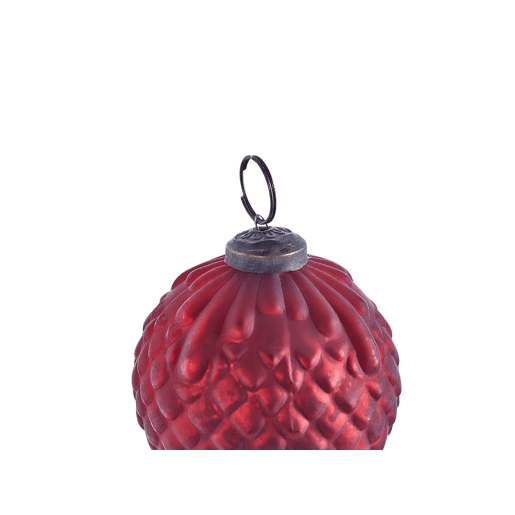 Conjunto de 6 bolas ARGENTIN Vidro Vermelho Conjunto de 6 bolas ARGENTIN Vidro Vermelho