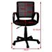 Silla de escritorio infantil FD6 de tela Silla de escritorio infantil FD6 de tela Blanco/ Azul