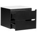 Beliani Mueble de baño QUINTELA 60 Beliani Mueble de baño QUINTELA 60 Negro
