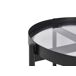 Beliani Mesa auxiliar RENO Beliani Mesa auxiliar RENO Negro/ Madera