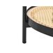 Beliani Mesa auxiliar RENO Beliani Mesa auxiliar RENO Negro/ Madera