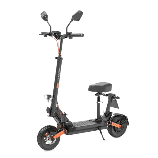Compacta e dobrável com freios a disco para desempenho máximo Compacta e dobrável com freios a disco para desempenho máximo