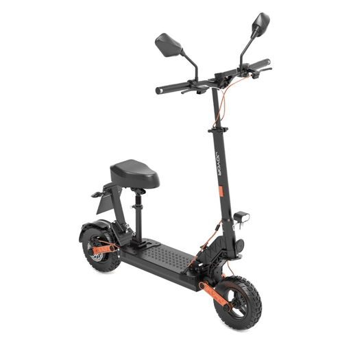 Compacta e dobrável com freios a disco para desempenho máximo Compacta e dobrável com freios a disco para desempenho máximo