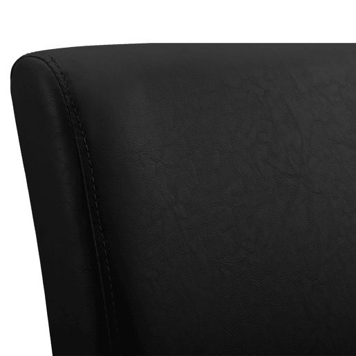 Mesa de jantar + 6 cadeiras Forssa MDF e couro sintético 140x90x77cm - Carvalho claro + Preto en.casa