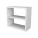 Estantería de cocina Hjo 2 niveles aglomerado 43 Estantería de cocina Hjo 2 niveles aglomerado 43 Blanco