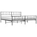 Estructura de cama 180x200 Estructura de cama 180x200 Negro