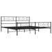 Estructura de cama 180x200 Estructura de cama 180x200 Negro