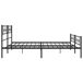 Estructura de cama 180x200 Estructura de cama 180x200 Negro