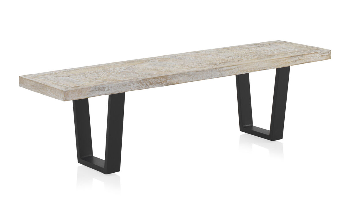 Banco de madera de mango