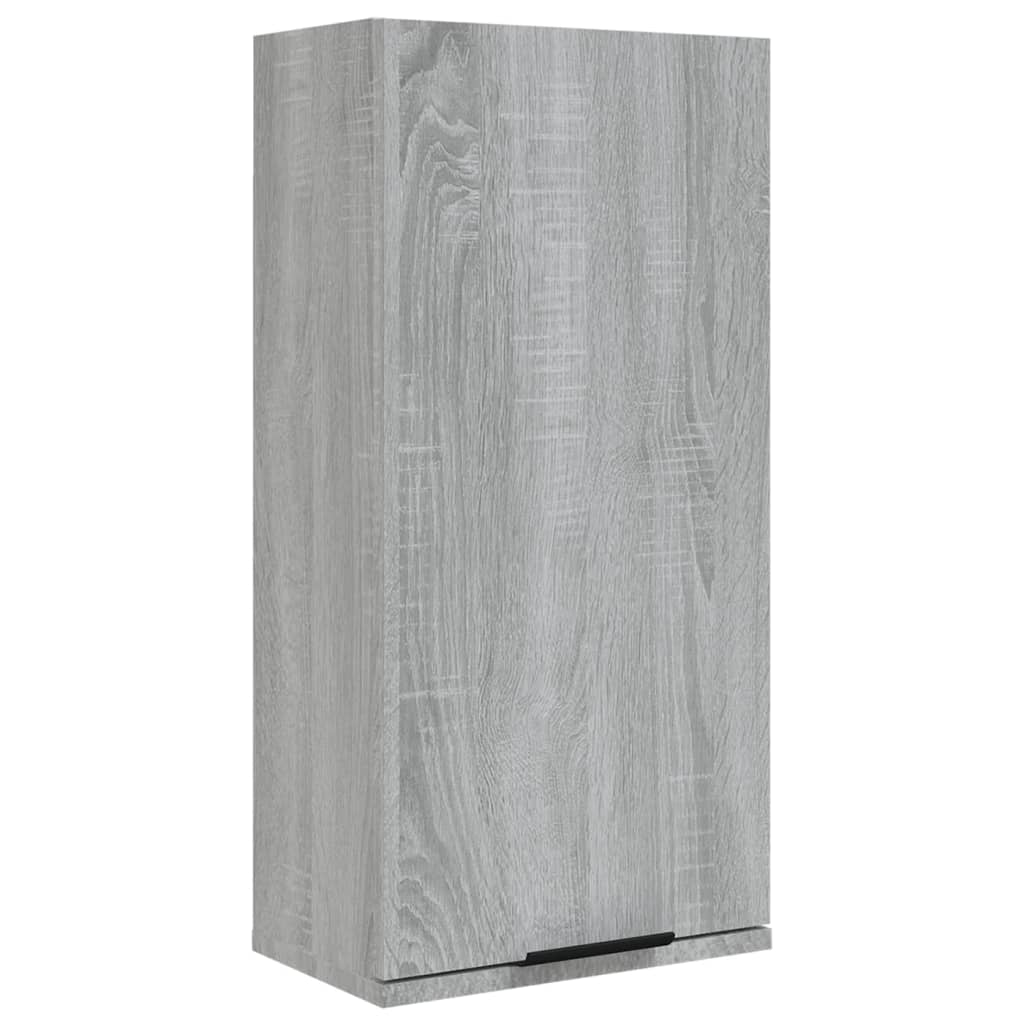 Vidaxl armario de baño de pared gris sonoma 32x20x67 cm