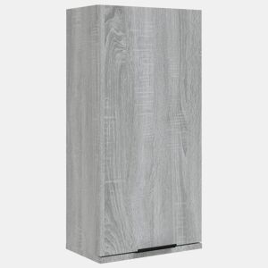 vidaXL Armário de parede casa de banho 32x20x67 cm sonoma cinza