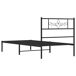 Estructura de cama 90x200 Estructura de cama 90x200 Negro