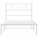 Estructura de cama 107x203 Estructura de cama 107x203 Blanco
