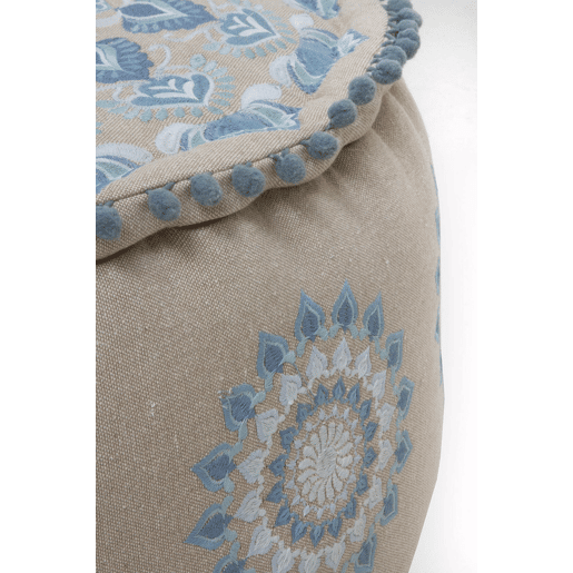 Puff AlgodãoPoliéster 55 Diam X 34 Cm Puff AlgodãoPoliéster 55 Diam X 34 Cm