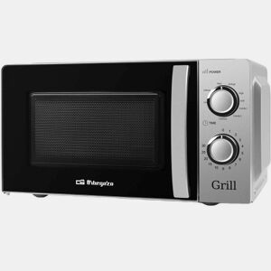 Microondas com Grill Orbegozo MIG 2138 20 L Prateado Preto 700 W