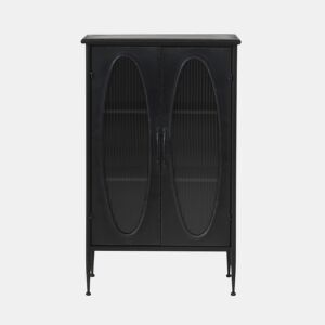 Expositor Com Estrutura Metálica, Porta Com Vidro Oval