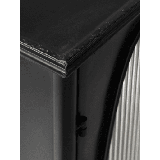 Expositor Com Estrutura Metálica, Porta Com Vidro Oval