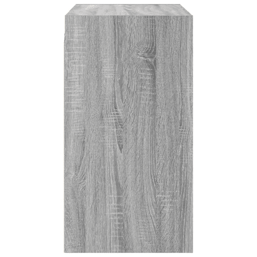vidaXL Armário de parede c portas de vidro 68x37x68,5 cm cinza sonoma vidaXL Armário de parede c portas de vidro 68x37x68,5 cm cinza sonoma