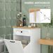 Armario de Baño MDF HOMCOM, hogar - baño Armario de Baño MDF HOMCOM, hogar - baño Blanco
