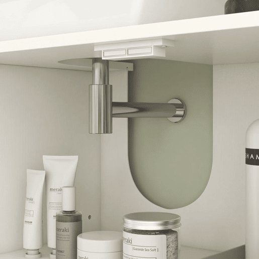 HOMCOM Móvel para Lavatório Suspenso Móvel para Casa de Banho Moderno com 2 Portas e Prateleiras Ajustáveis 90x30x63 cm Creme