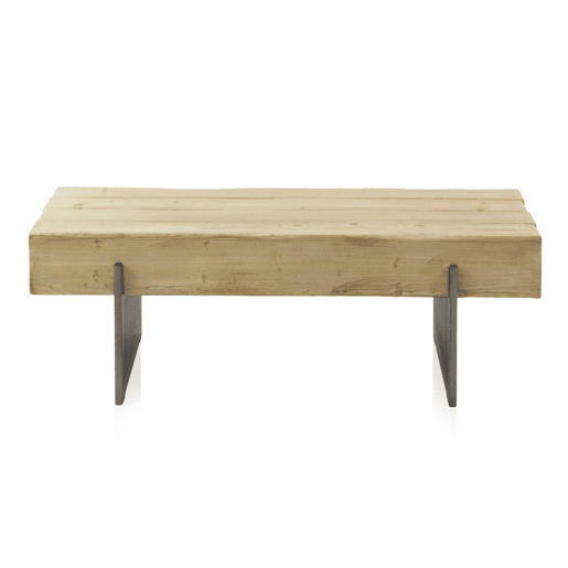 Mesa De Centro Banhada A Mola Com Pernas Lacadas De Cor Metálica