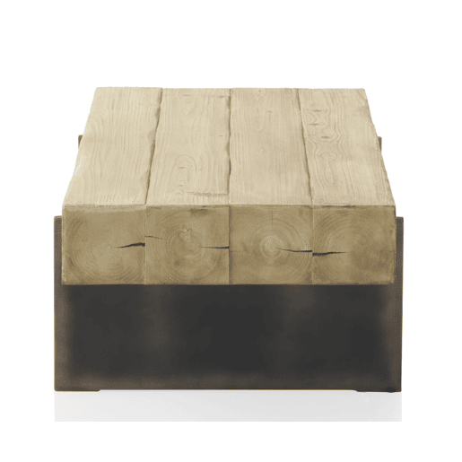 Mesa De Centro Banhada A Mola Com Pernas Lacadas De Cor Metálica