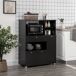 Aparador para Microonda HOMCOM, hogar - muebles de comedor Aparador para Microonda HOMCOM, hogar - muebles de comedor Negro