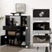 Aparador para Microonda HOMCOM, hogar - muebles de comedor Aparador para Microonda HOMCOM, hogar - muebles de comedor Negro