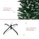 Árbol de Navidad Plástico, Metal HOMCOM, hogar - decoración Árbol de Navidad Plástico, Metal HOMCOM, hogar - decoración Verde