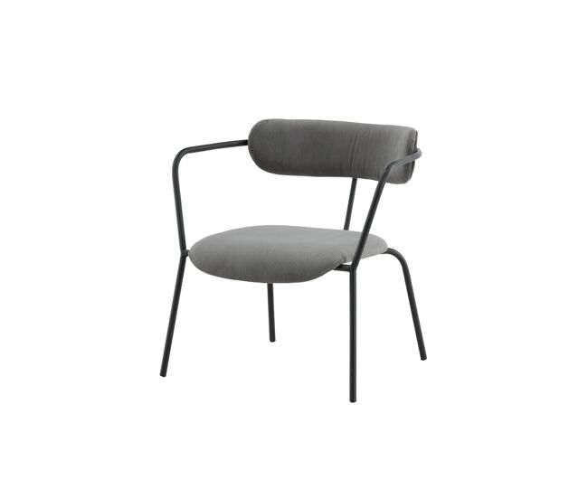 Sillón duffy ac 1nos 55x66x95 gris